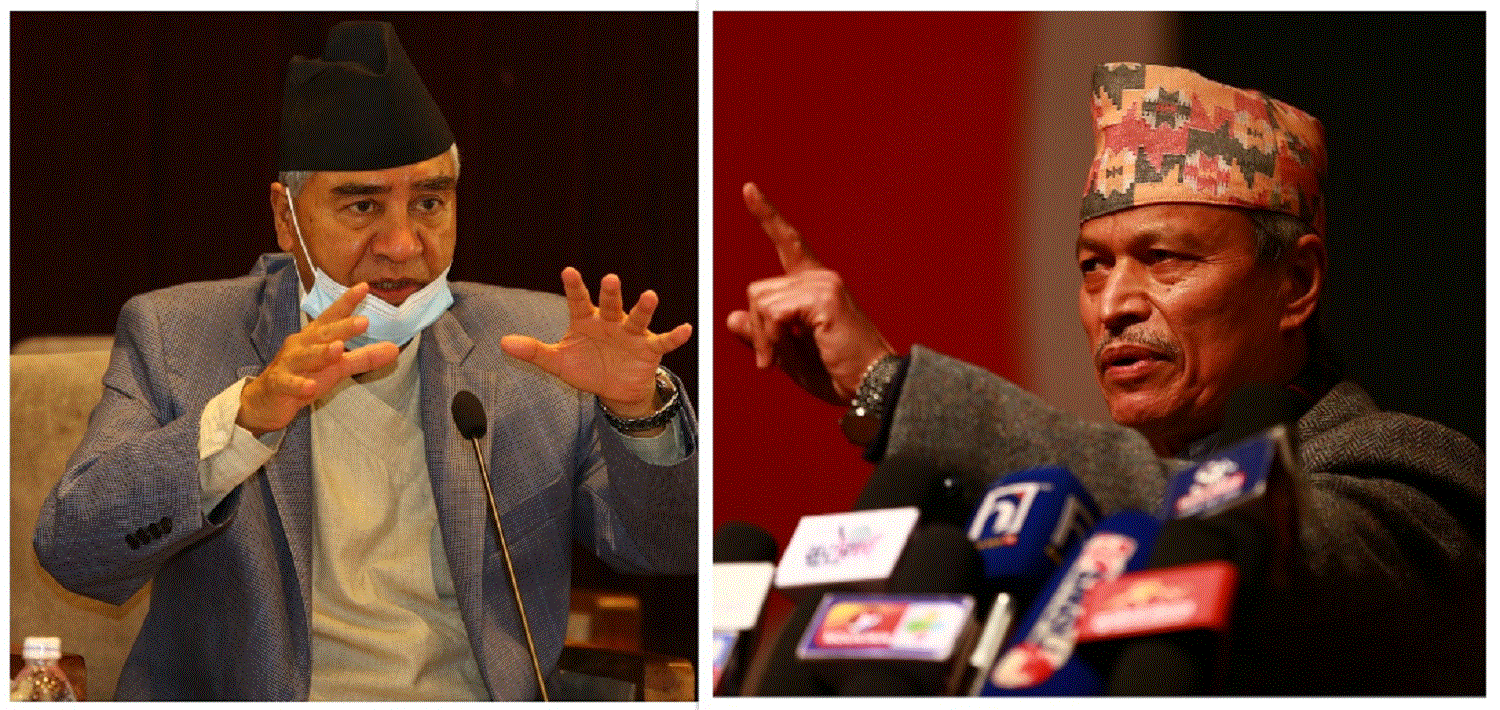 मन्त्री हुँदा भीम रावलको दिमाग खुस्क्याथ्यो, अहिले एमसीसीको विरोध गर्न लाज छैन ?: देउवा